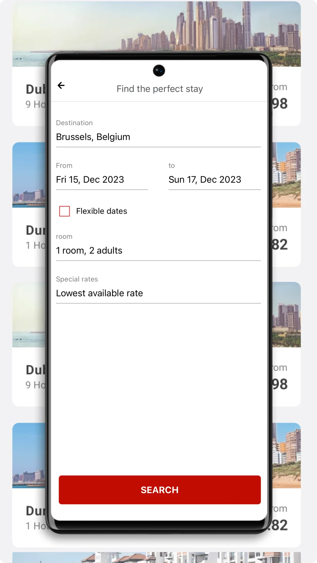 Radisson Hotels International screenshot
