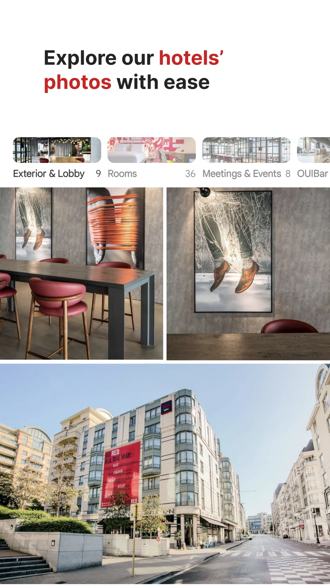 Radisson Hotels International screenshot